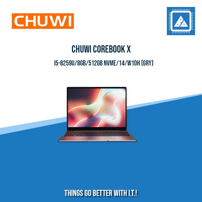 CHUWI COREBOOK X I5-8259U/8GB/512GB NVME | BEST FOR STUDENTS AND FREELANCERS LAPTOP