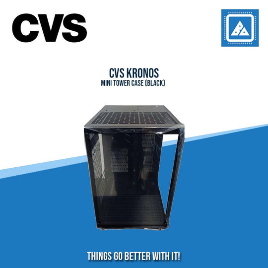 CVS KRONOS MINI TOWER CASE (BLACK) – BlueArm Computer Store