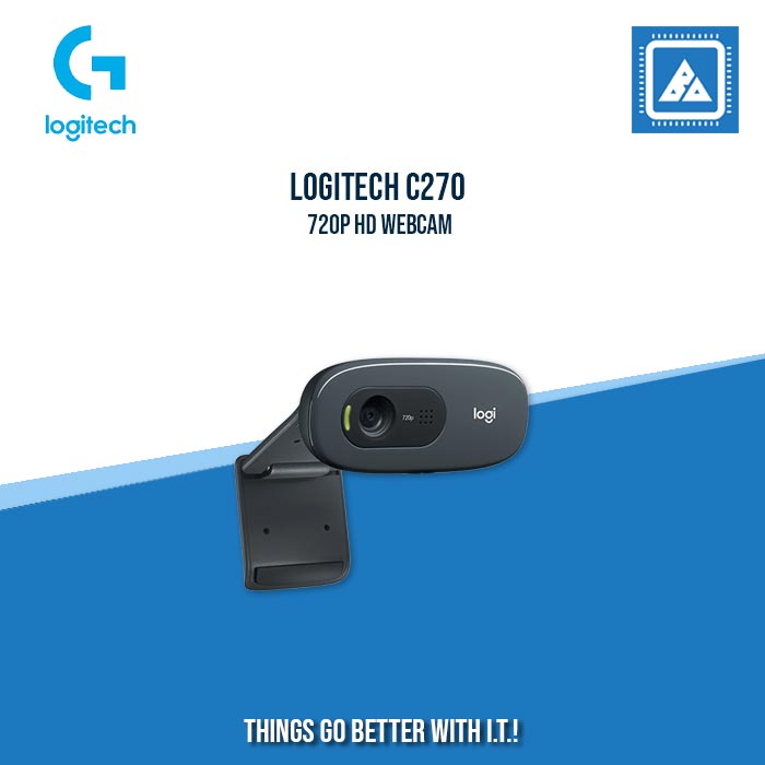 LOGITECH C270 720P HD WEBCAM