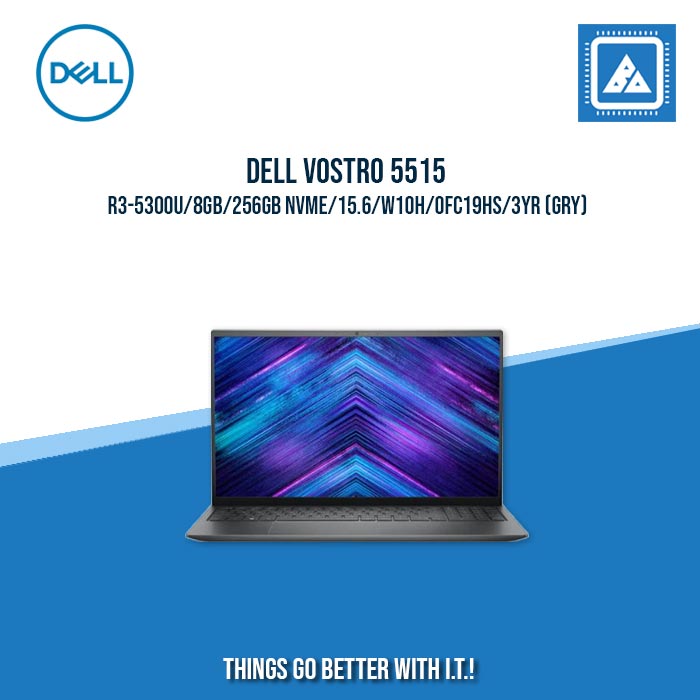 DELL VOSTRO 5515 R3-5300U/8GB/256GB NVME | BEST FOR STUDENTS LAPTOP