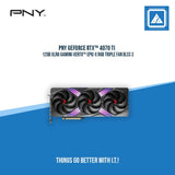PNY GEFORCE RTX 4070 Ti 12GB XLR8 GAMING VERTO EPIC-X RGB TRIPLE FAN DLSS 3