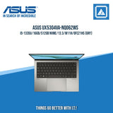ASUS UX5304VA-NQ062WS I5-1335U/16GB/512GB NVME/13.3/W11H/OFC21HS (GRY) | BEST FOR STUDENTS AND FREELANCERS