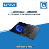LENOVO THINKPAD E14 21JKS00R00 I7-1355U/8GB+8GB/1TB NVME/MX550 2GB | BEST FREELANCER AND GAMING LAPTOP