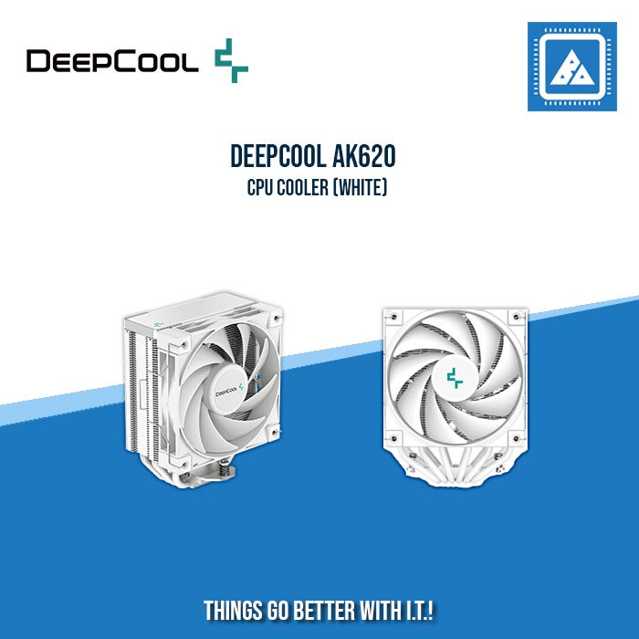 DEEPCOOL AK620 CPU COOLER (WHITE)