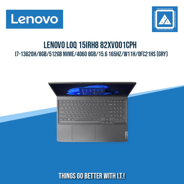 LENOVO LOQ 15IRH8 82XV001CPH I7-13620H/8GB/512GB NVME/4060 8GB | BEST FOR GAMING AND AUTOCAD LAPTOP