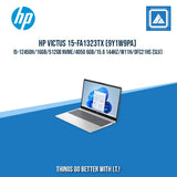 HP VICTUS 15-FA1323TX (9Y1W9PA) I5-12450H/16GB/512GB NVME/4050 6GB | BEST FOR GAMING AND AUTOCAD LAPTOP