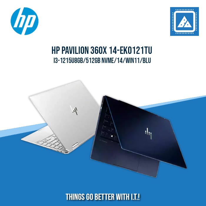 HP PAVILION 360X 14-EK0121TU i3-1215U/8GB/512GB NVMe | BEST FOR STUDENTS LAPTOP