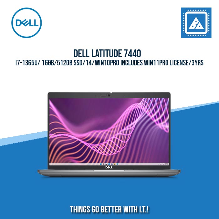 DELL LATITUDE 7440 I7-1365U/ 16GB/512GB SSD | BEST FOR ENTERPRISES AND CORPORATES LAPTOP