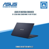 ASUS EXPERTBOOK B1402CBA-EB0303X I5-1235U/8GB/256GB NVME | BEST FOR ENTERPRISES AND CORPORATES LAPTOP