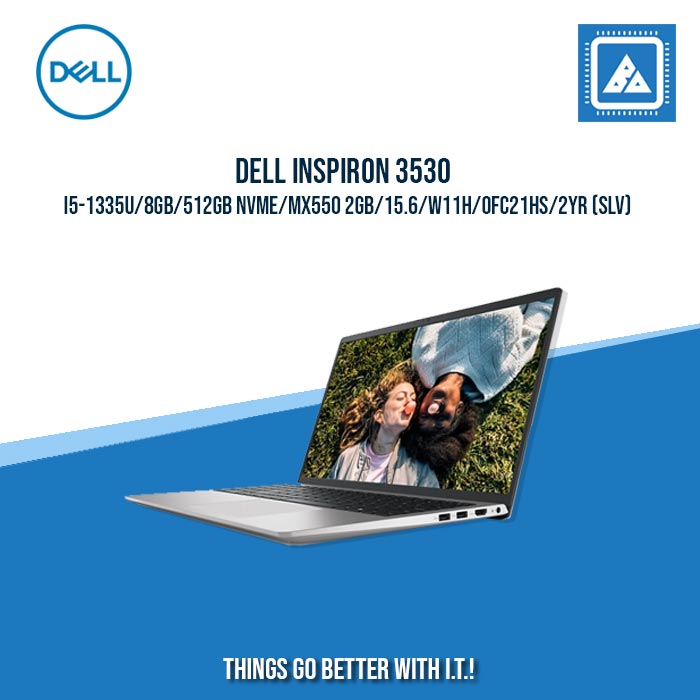 DELL INSPIRON 3530 I5-1335U/8GB/512GB NVME/MX550 2GB | BEST FOR STUDENTS AND FREELANCERS LAPTOP
