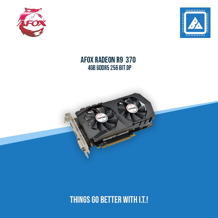 AFOX RADEON R9 370 4GB GDDR5 256 BIT DP