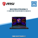 MSI B12VGK-427PH KATANA 15 I7-12650H/16GB/1TB SSD/4070 6GB | BEST FOR GAMING AND AUTOCAD LAPTOP