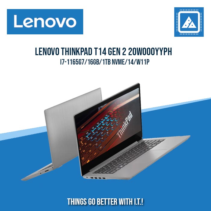 LENOVO THINKPAD T14 GEN 20W000YYPH I7-1165G7/16GB/1TB NVME