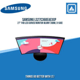 SAMSUNG LS27C360EAEXXP 27" FHD LED CURVED MONITOR WLMNT
