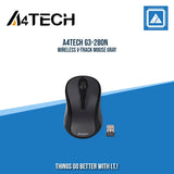 A4TECH G3-280N WIRELESS V-TRACK MOUSE GRAY