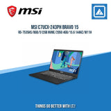 MSI C7UCX-243PH BRAVO 15 R5-7535HS/8GB/512GB NVME/2050 4GB | BEST FOR GAMING ANG AUTOCAD LAPTOP