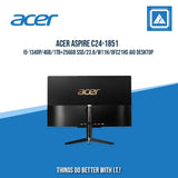 ACER ASPIRE C24-1851 I5-1340P/4GB/1TB+256GB SSD/23.8/W11H/OFC21HS AIO DESKTOP