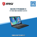 MSI B7M-277PH MODERN 15 R7-7730U/16GB/512GB NVME | BEST FOR FREELANCER LAPTOP