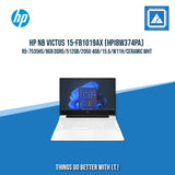 HP NB VICTUS 15-FB1019AX (HPI8W374PA) R5-7535HS/8GB DDR5/512GB/2050 4GB | BEST FOR GAMING AND AUTOCAD LAPTOP