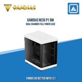 GAMDIAS NESO P1 BW DUAL-CHAMBER FULL-TOWER CASE