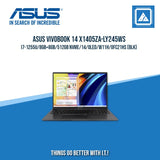 ASUS VIVOBOOK 14 X1405ZA-LY245WS I7-1255U/8GB+8GB/512GB NVME | BEST FOR FREELANCERS LAPTOP