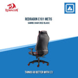REDRAGON C101 METIS GAMING CHAIR (RED/BLACK)