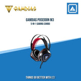 GAMDIAS POSEIDON M3 5-IN 1 GAMING COMBO