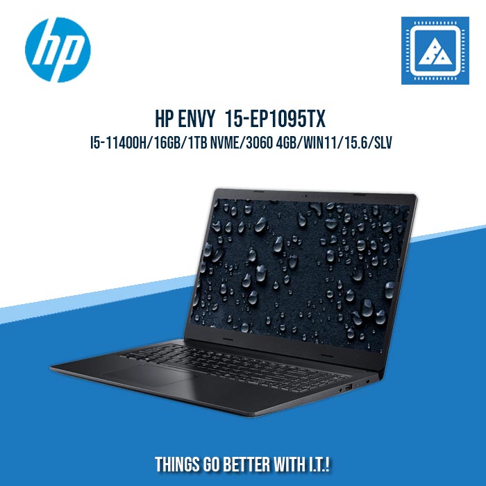 HP ENVY  15-EP1095TX i5-11400H/16GB/1TB NVMe/3060 4GB | BEST FOR AUTOCAD AND GAMING LAPTOP