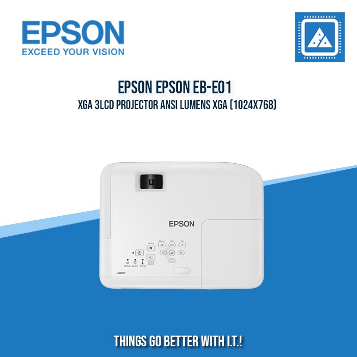 EPSON EPSON EB-E01 XGA 3LCD PROJECTOR ANSI LUMENS XGA (1024X768)