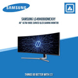 SAMSUNG LC49HG90DMEXXY 49" ULTRA-WIDE CURVED QLED GAMING MONITOR