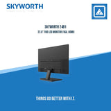 SKYWORTH 24B1 23.8" FHD LED MONITOR (VGA, HDMI)