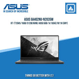 ASUS ROG ZEPHYRUS G14 GA402NU-N2035W R7-7735HS/16GB/512GB NVME/4050 6GB | BEST FOR GAMING AND AUTOCAD LAPTOP