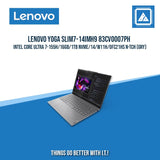 LENOVO YOGA SLIM7-14IMH9 83CV0007PH ULTRA 7-155H/16GB/1TB NVME | BEST FOR FREELANCERS LAPTOP