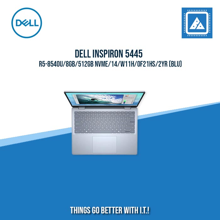 DELL INSPIRON 5445 R5-8540U/8GB/512GB NVME | BEST FOR FREELANCERS LAPTOP