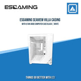 ESGAMING SEAVIEW VILLA CASING BLACK|WHITE