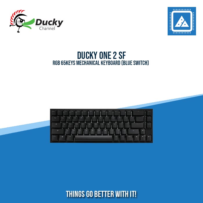 DUCKY ONE 2 SF RGB 65KEYS MECHANICAL KEYBOARD (BLUE SWITCH)