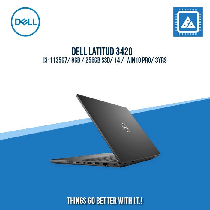 DELL LATITUDE 3420  I3-1135G7/8GB/256GB SSD/ BEST FOR ENTERPRISES AND CORPORATES LAPTOP
