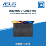 ASUS X1400EA-BV1901W I3-1115G4/4GB+4GB/256GB NVME | BEST FOR STUDENTS LAPTOP