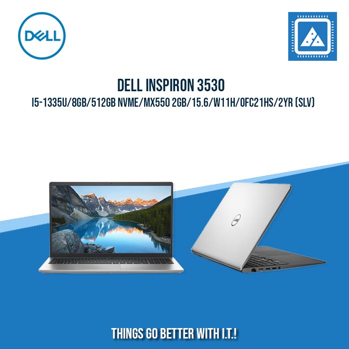 DELL INSPIRON 3530 I5-1335U/8GB/512GB NVME/MX550 2GB | BEST FOR STUDENTS AND FREELANCERS LAPTOP