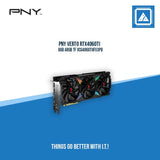 PNY VERTO RTX4060TI 8GB ARGB TF VCG4060T8FXXPB - TRIPLE FANS