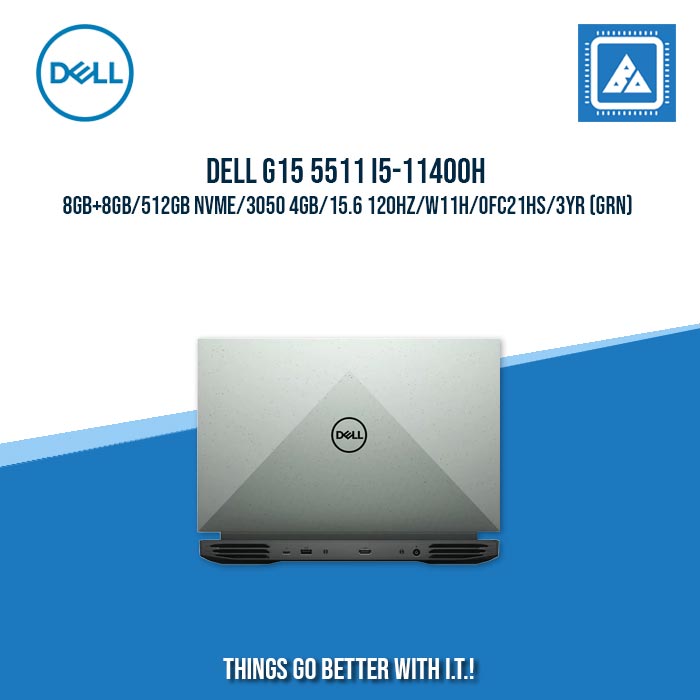 DELL G15 5511 I5-11400H/8GB+8GB/512GB NVME/3050 4GB | BEST FOR GAMING AND AUTOCAD LAPTOP