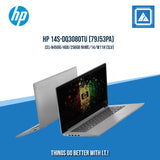 HP 14S-DQ3080TU (79J53PA) CEL-N4500/4GB/256GB NVME | BEST FOR STUDENTS LAPTOP