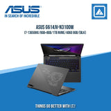 ASUS ROG STRIX G16 G614JV-N3100W I7-13650HX/8GB+8GB/1TB NVME/4060 8GB | BEST FOR GAMING AND AUTOCAD LAPTOP