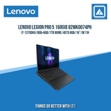 LENOVO LEGION PRO 5 16IRX8 82WK0074PH I7-13700HX/8GB+8GB/1TB NVME/4070 8GB | BEST FOR GAMING AND AUTOCAD LAPTOP
