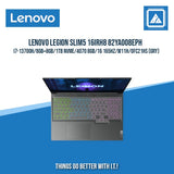 LENOVO LEGION SLIM5 16IRH8 82YA008EPH I7-13700H/8GB+8GB/1TB NVME/4070 8GB | BEST FOR GAMING AND AUTOCAD LAPTOP