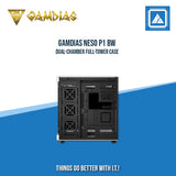 GAMDIAS NESO P1 BW DUAL-CHAMBER FULL-TOWER CASE