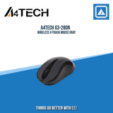 A4TECH G3-280N WIRELESS V-TRACK MOUSE GRAY