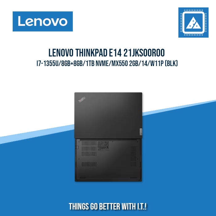LENOVO THINKPAD E14 21JKS00R00 I7-1355U/8GB+8GB/1TB NVME/MX550 2GB | BEST FOR ENTERPRISES AND CORPORATES LAPTOP