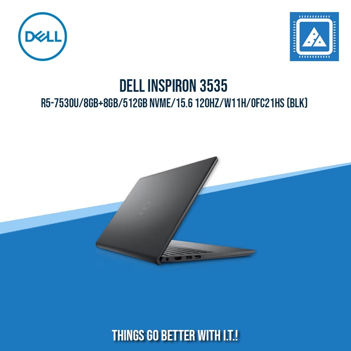 DELL INSPIRON 3535 R5-7530U/8GB+8GB/512GB NVME | BEST FOR STUDENTS AND FREELANCERS LAPTOP