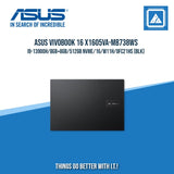 ASUS VIVOBOOK 16 X1605VA-MB738WS I9-13900H/8GB+8GB/512GB NVME | BEST FOR FREELANCERS LAPTOP
